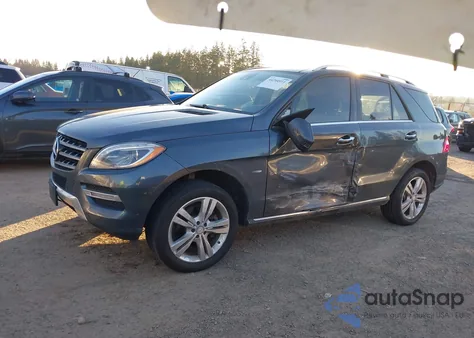2012 Mercedes-Benz Ml 350 4Matic from USA, damaged, VIN 4JGDA5HB3CA092197